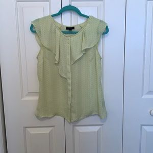 Light green button-up